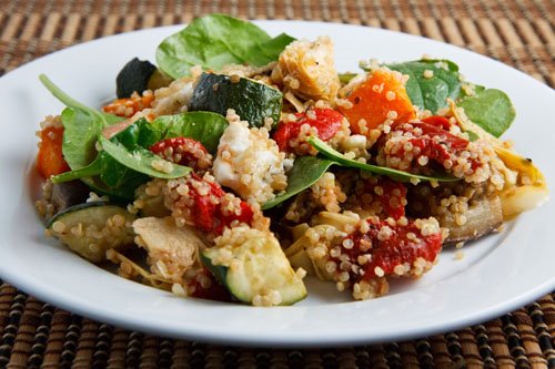 Quinoa Salad with Roasted Vegetables
